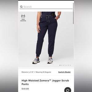 Figs High Waisted Zamora Jogger Scrub Pants